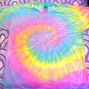 tie die t shirt